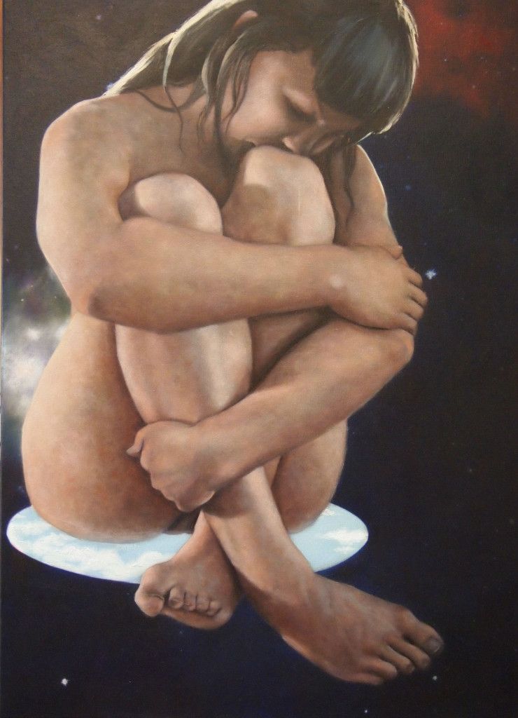 Deborah Trusson 2010, Ephemerality Oil on Canvas 83 x 60.5 cm 
